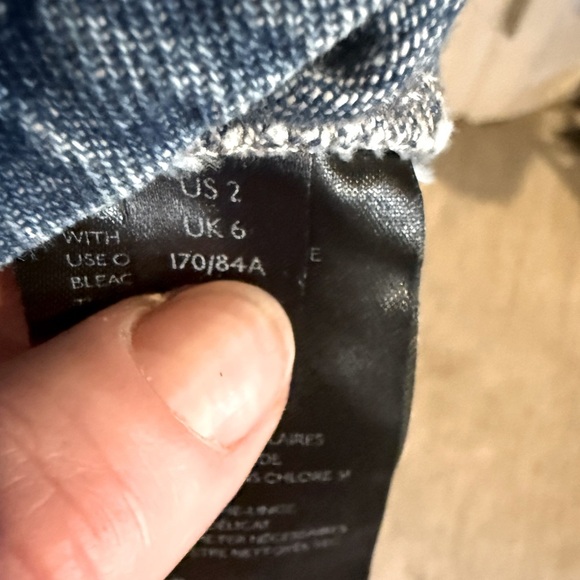 Free People Denim Mini Dress - NWOT, Size S - Picture 12 of 13